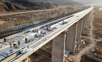 京沈高鐵建設(shè)穩(wěn)步推進(jìn)